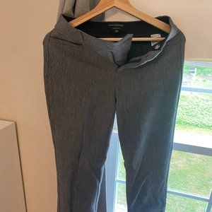 LOFT High Rise Sloan Dress Pant, Size 2, Grey